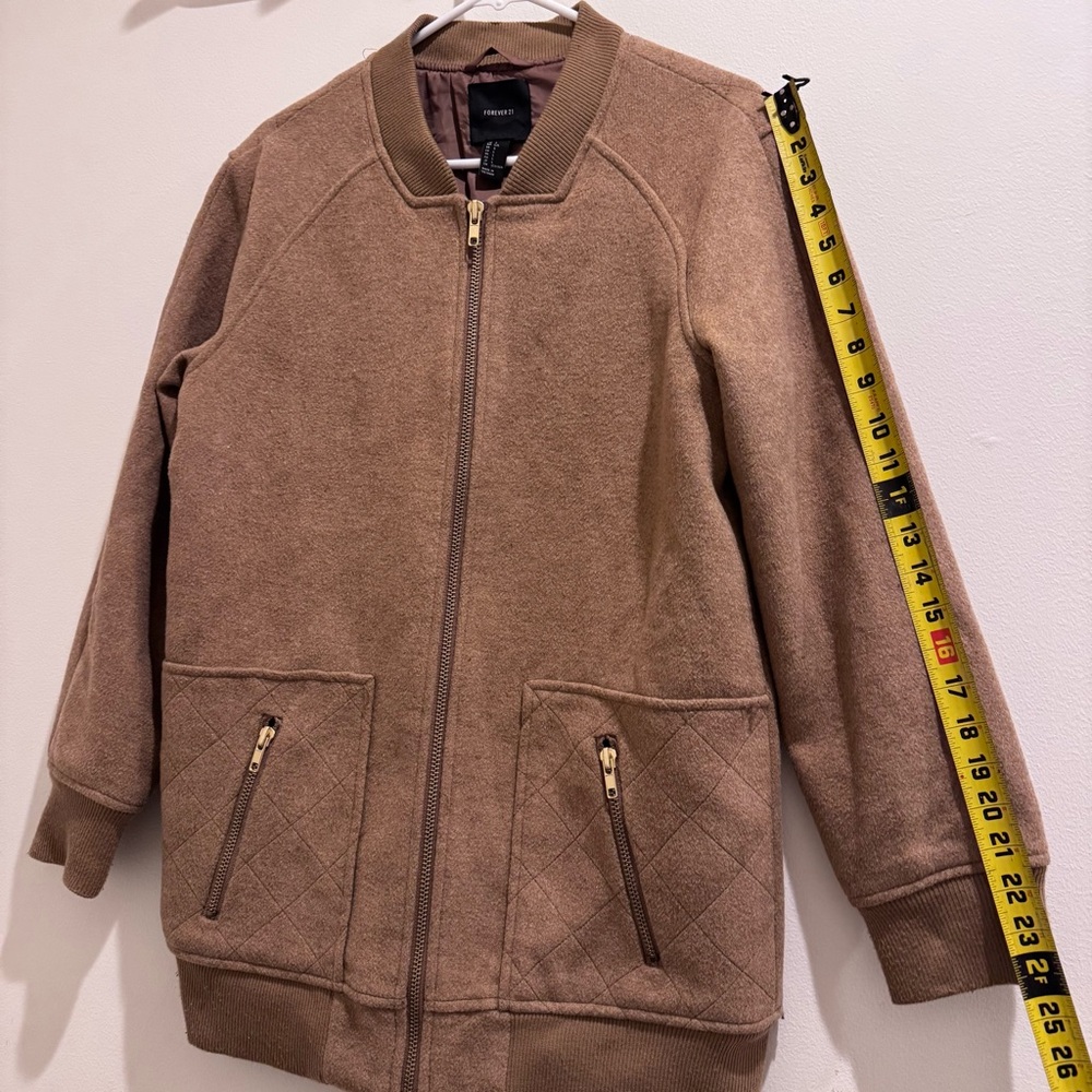 Wool Zip-Up Jacket - image 8